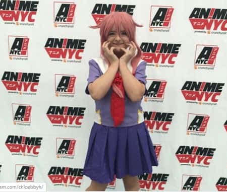 Milli in Cosplay for the Anime in New York City